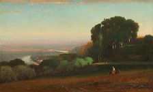View of the Tiber near Perugia, 1872-1874. Creator: George Inness.