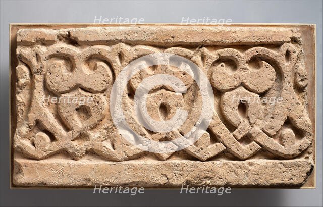 Fragment of a Frieze, Iran, 11th century. Creator: Unknown.