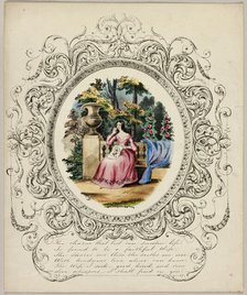 The Charm that Best Can Sweeten Life (valentine), c. 1850. Creator: Unknown.