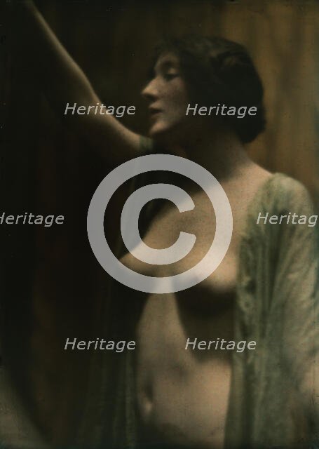 Nude woman, possibly Audrey Munson, between 1906 and 1942. Creator: Arnold Genthe.