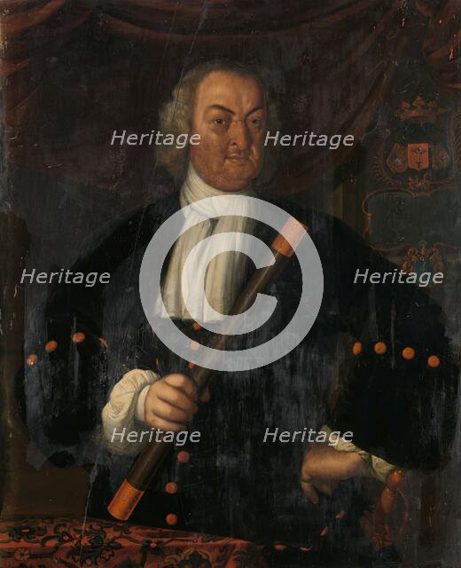 Hendrik Swaardecroon (1718-1725), 1723. Creator: Hendrik van den Bosch.