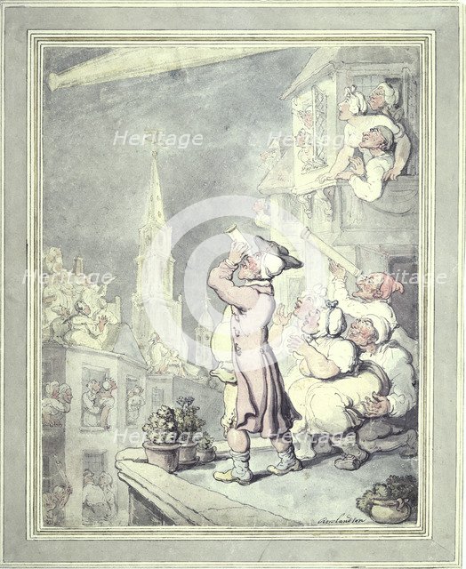 'The Comet', 1811. Artist: Thomas Rowlandson