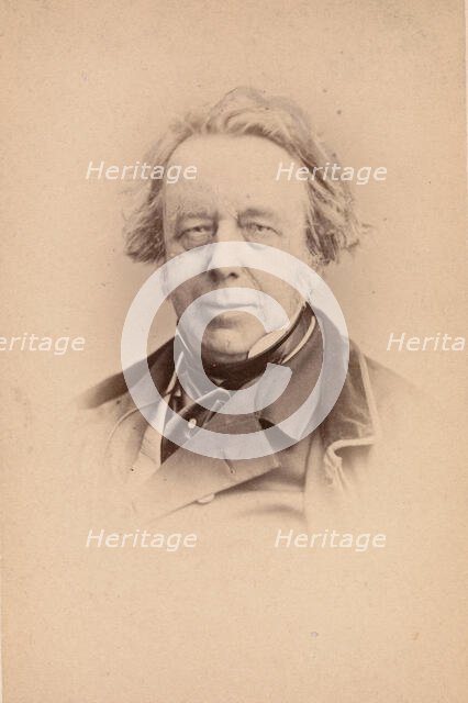 [William Harvey], 1860s. Creator: John & Charles Watkins.