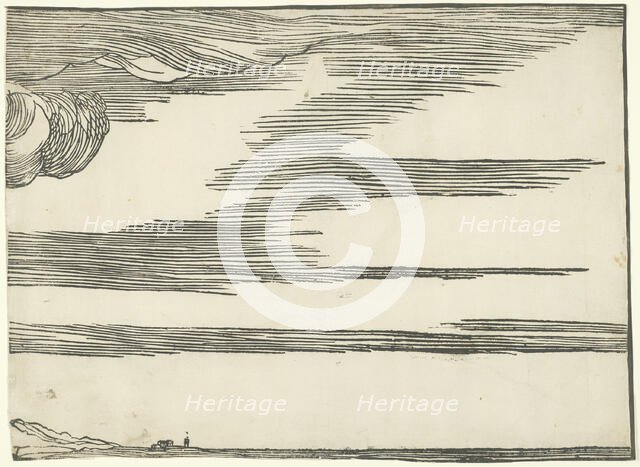 The Submersion of Pharaoh's Army in the Red Sea, c. 1515, printed 1549. Creator: Unknown.