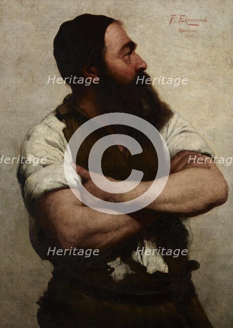 Blacksmith, 1880. Creator: Franciszek Teodor Ejsmond.