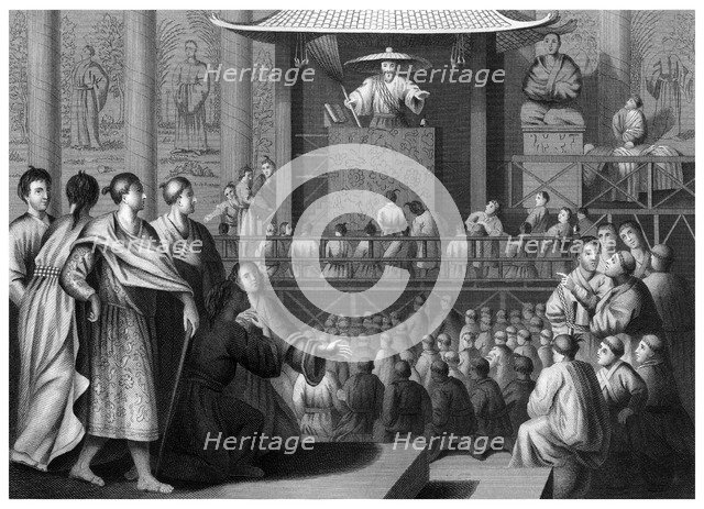 'A Japanese Preacher'.Artist: R Young