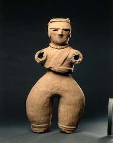 Haniwa Figure of a Female, c. 500s. Creator: Unknown.