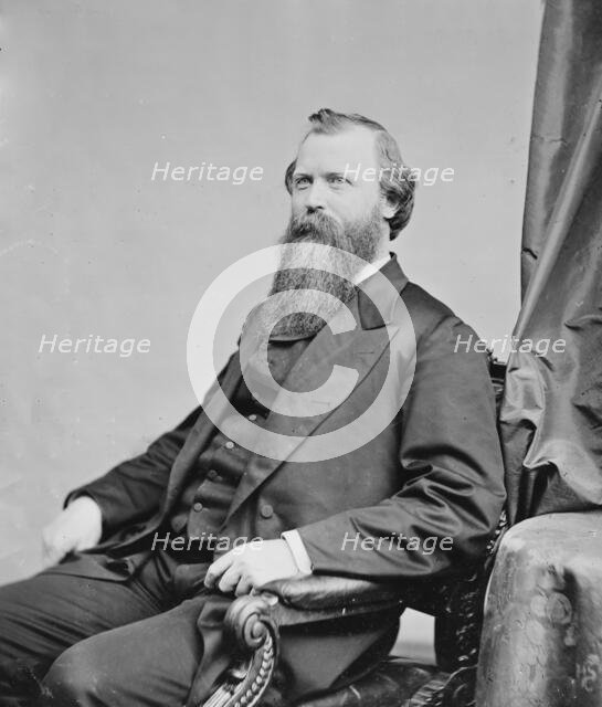 William Morris Stewart of Nevada, between 1860 and 1875. Creator: Unknown.