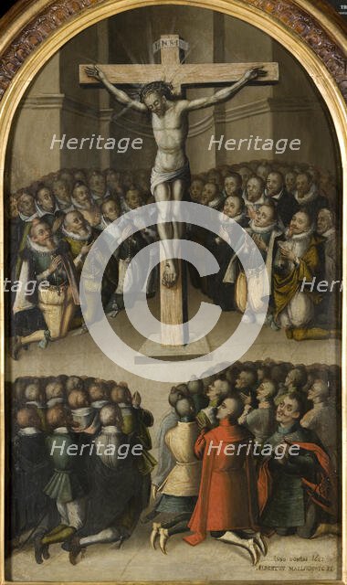 Adoration of the Crucifix from the Norbertine Church in Witów, 1622. Creator: Wojciech Maliskiewicz.