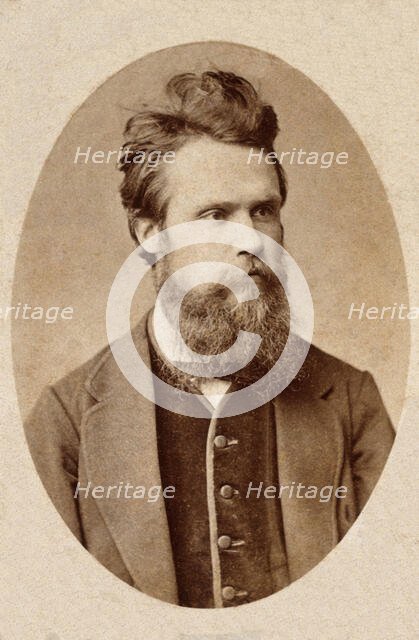 Leopold Schrötter, Ritter von Kristelli. Creator: Josef Szekely.