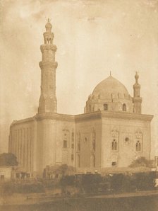 Mosquée de Sultan Haçan, Place de Roumelich, au Kaire, December 13, 1849. Creator: Maxime du Camp.