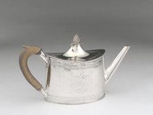 Teapot, c. 1793. Creator: Daniel Van Voorhis.
