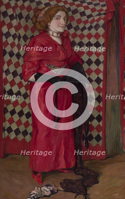 Grotesque Dwarf Woman, between 1912-1913. Creator: Wlodzimierz Blocki.