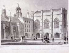 Lincoln's Inn, Holborn, London, 1830. Artist: W Watkins