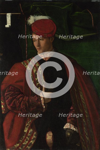 Lodovico Martinengo, 1530. Artist: Veneto, Bartolomeo (1502-1555)