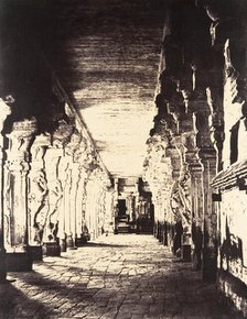 The Outer Prakarum, or Corridor Around the Temple of the God Sundareshawara, January-March 1858. Creator: Captain Linnaeus Tripe.