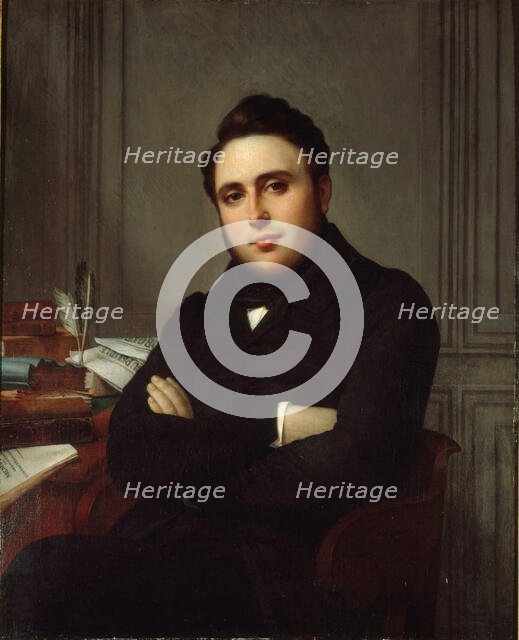 Portrait of Alexandre Ledru-Rollin (1807-1874), 1838. Creator: Mongez, Angélique (1775-1855).