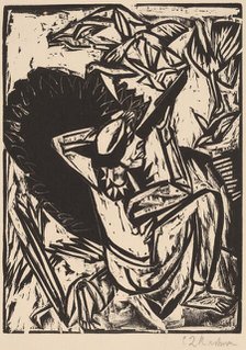 The Gull Hunter, 1913. Creator: Ernst Kirchner.