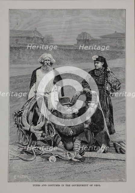 Peasants of the Government of Oryol, 1882.