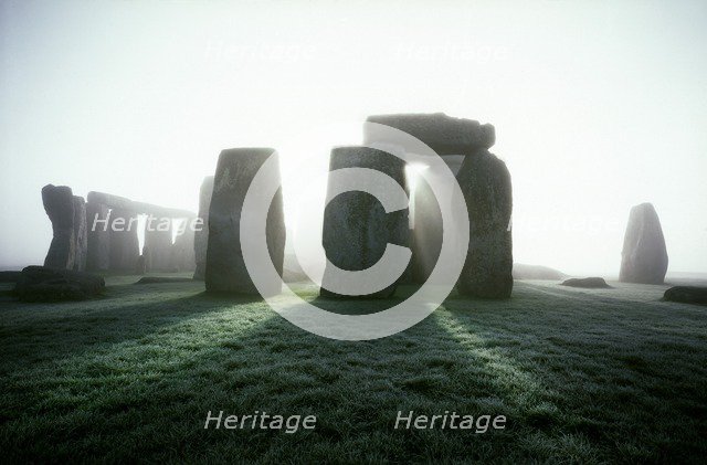Stonehenge, Wiltshire, 2004. Artist: James O Davies.