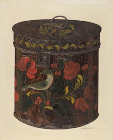 Canister, 1935/1942. Creator: Marie Famularo.