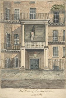 The Duke of Queensbury's House, Piccadilly, 19th century. Creator: Anon.