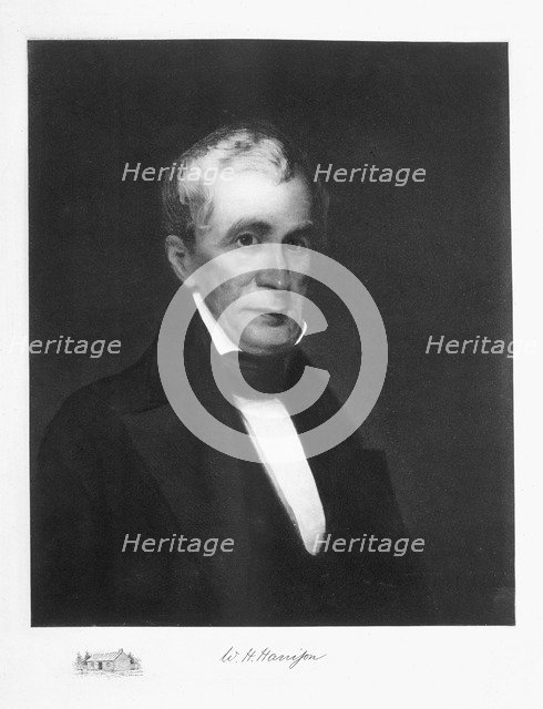 William Henry Harrison, 9th President of the United States of America, (1901). Artist: Unknown