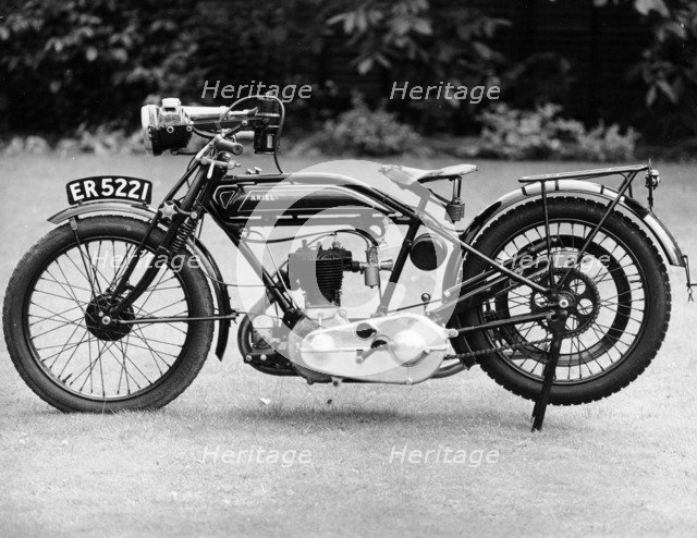 1926 Ariel motorbike. Artist: Unknown