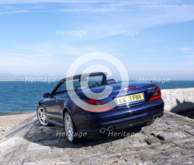 2003 Mercedes Benz SL55 AMG. Artist: Unknown.