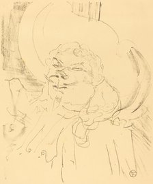 Coquelin the Elder (Coquelin aine), 1896. Creator: Henri de Toulouse-Lautrec.