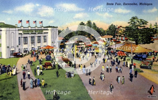 State Fair, Escanaba, Michigan, USA, 1940. Artist: Unknown