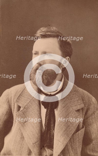 Ludwig von Löfftz, 1860s. Creator: Franz Werner.