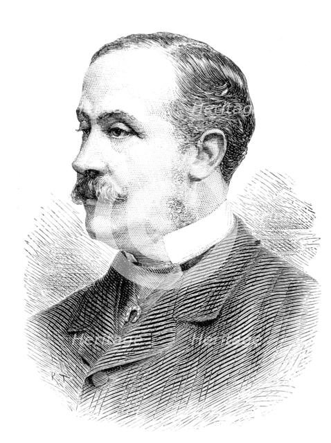 The late Sir Edward Cowan, of Belfast, 1890. Creator: Unknown.