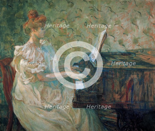 Misia Natanson at the Piano.