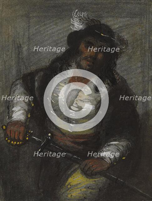 Brigand, 1833. Creator: Alfred Jacob Miller.