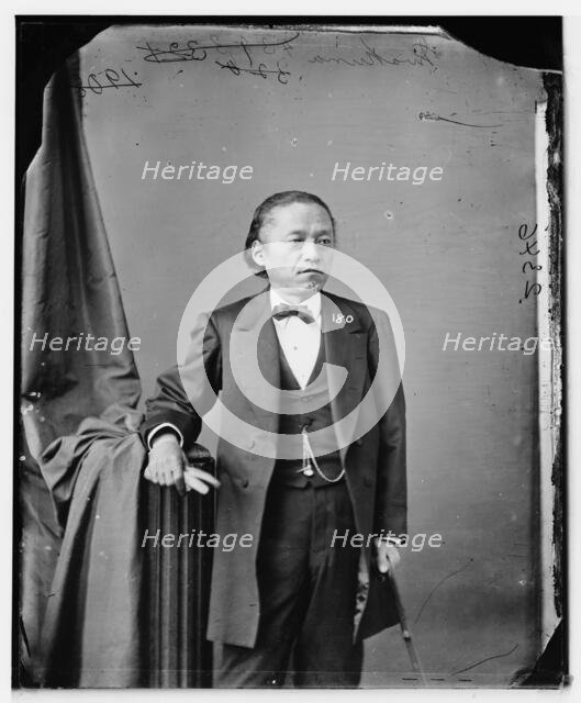 Prince Iwakura Tomomi of Japan, between 1860 and 1875. Creator: Unknown.