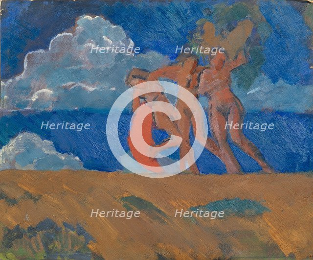 Maenads, 1914. Artist: Ulyanov, Nikolai Pavlovich (1875-1949)