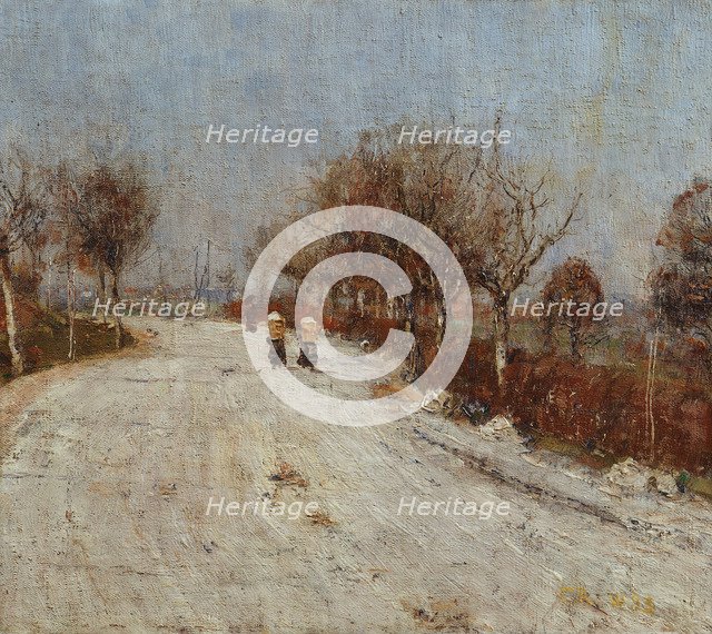 The Road to Gelmeroda, 1893. Artist: Rohlfs, Christian (1849-1938)
