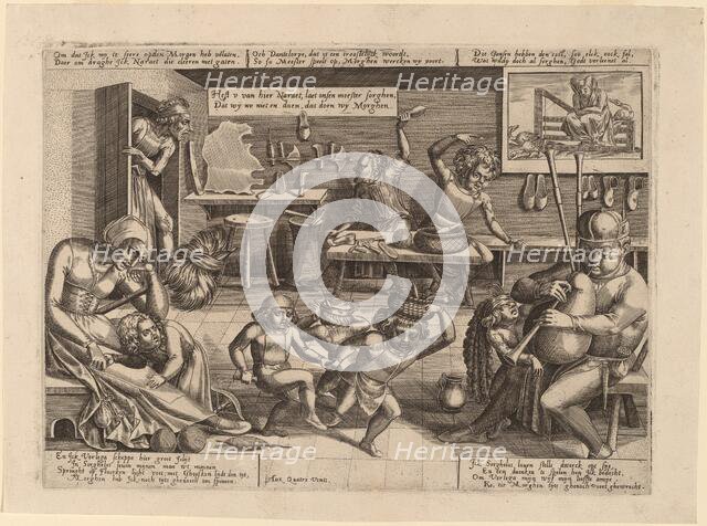 The Dissolute Household. Creator: Pieter Balten.