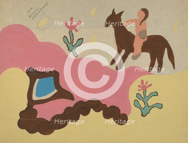 Colcha, 1935/1942. Creator: Majel G. Claflin.