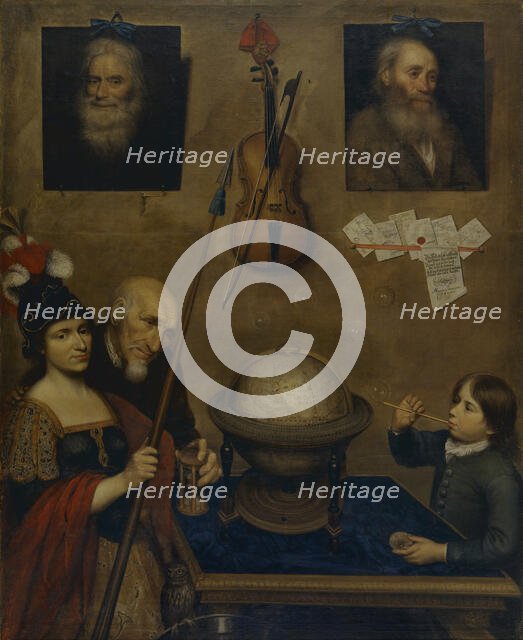 Vanitas with Minerva, 1709. Creator: Magnus Jørgensen.