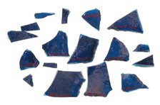 Glass Fragment, European, 13th-14th century (?). Creator: Unknown.