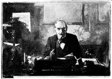 In Clubland - No. V: the Travellers' Club - the Secretary's sanctum, 1898. Creator: Unknown.