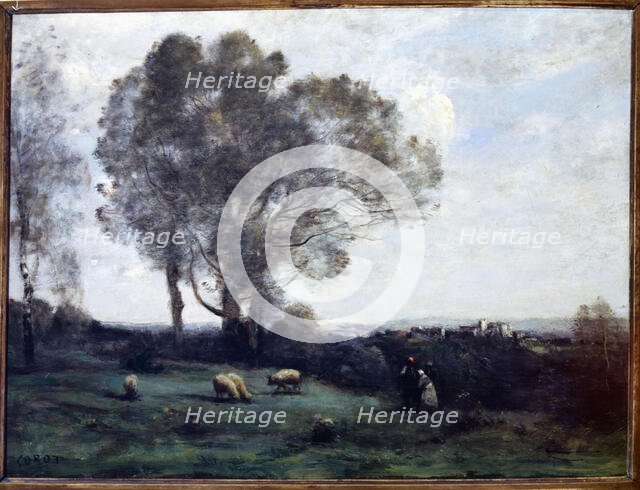 'Landscape',19th century. Creator: Corot, Camille (1796 - 1875).