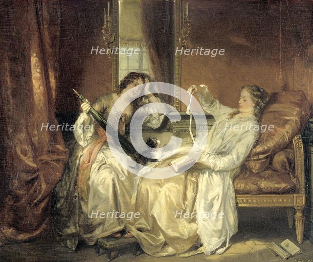 The Conversation, c.1850-c.1899. Creator: David Joseph Bles.