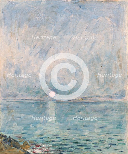 Sea, early 20th century. Creator: Dezider Czölder.