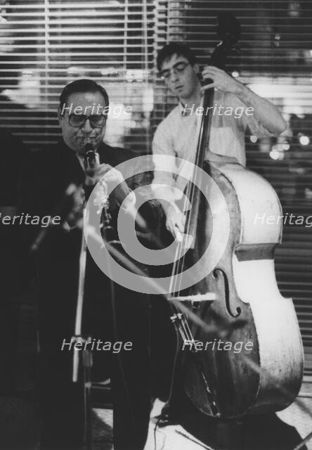 Peanuts Hucko, Mike Hutton, Cambridge, 1988. Creator: Brian Foskett.