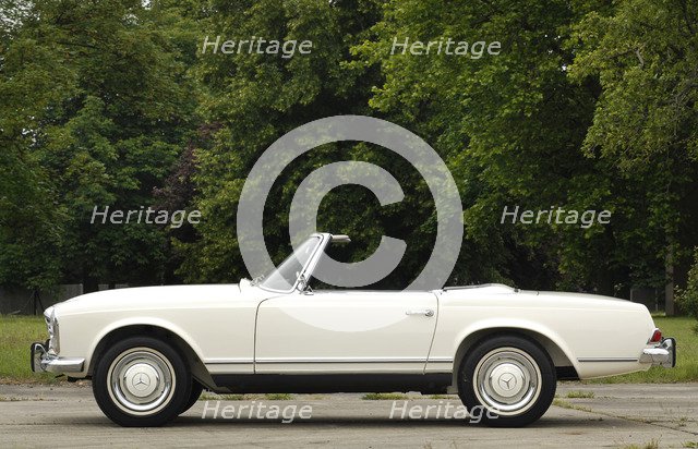 1966 Mercedes Benz 230 SL Artist: Unknown.