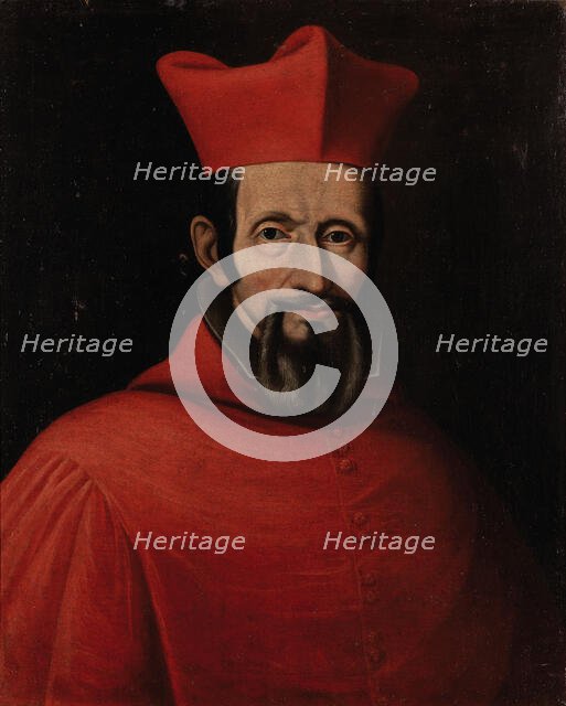 Portrait of Cardinal Cesare Monti (1593-1650), End of 17th cen.. Creator: Anonymous.