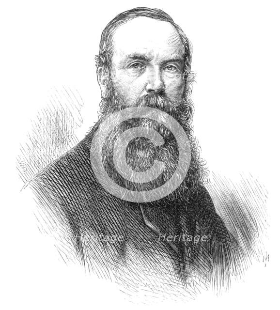 Viscount Monck, seconder of the address in the House of Lords, 1869.  Creator: Unknown.